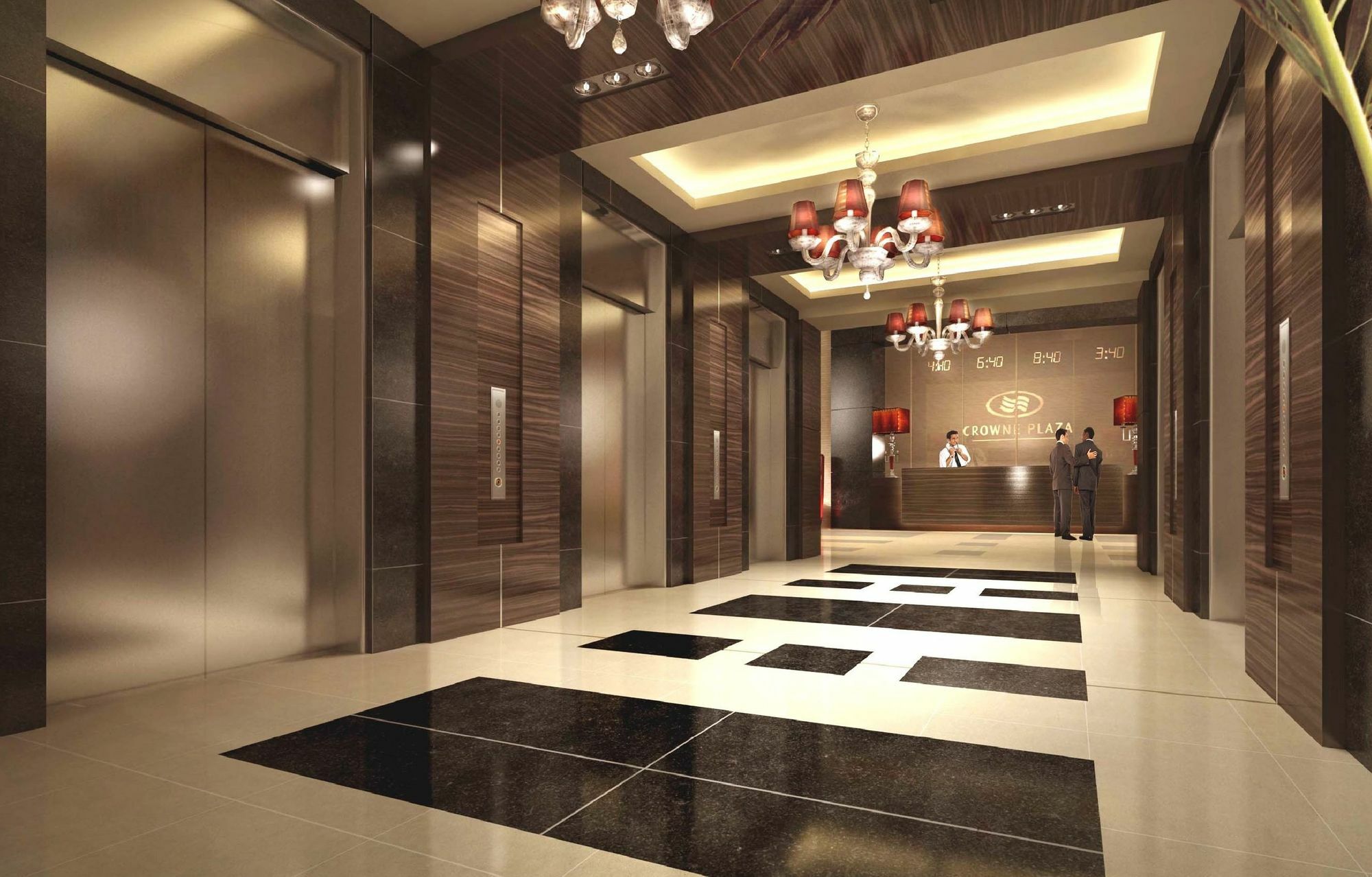 Crowne Plaza Riyadh - Rdc Hotel & Convention By Ihg Exterior foto Lobby
